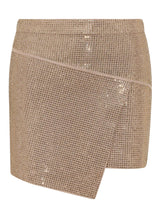Rhinestone Mini Skirt - Andreadamo | Lidia Shopping