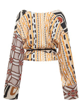 Blouse with Print - Dsquared2 | Lidia Shopping