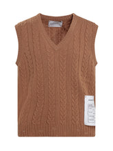 Knitted Waistcoat - Amaranto | Lidia Shopping