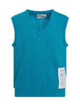 Knitted Waistcoat - Amaranto | Lidia Shopping