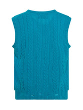 Knitted Waistcoat - Amaranto | Lidia Shopping
