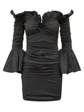 Dress with Ruche - Philosophy Di Lorenzo Serafini | Lidia Shopping
