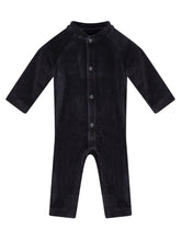Velvet Romper Suit - Emporio Armani Boy | Lidia Shopping