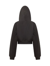 Felpa Cropped con Cappuccio - Donna | Lidia Shopping