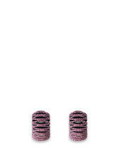 Caterpillar Crystal Rose Earrings - Sale | Lidia Shopping
