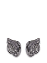 Not a Knot Crystal Grey Earrings - Sale | Lidia Shopping