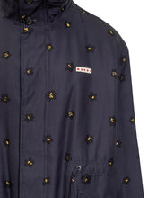 Gabardine Draft Flower Trench - Marni | Lidia Shopping