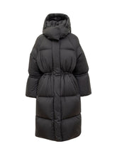 Oversized Down Jacket with Logo - Mackage | Lidia Shopping