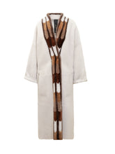 Merino Reversible Long Coat. - Blancha | Lidia Shopping
