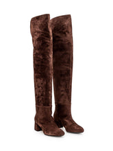 Stivale in Pelle Scamosciato - Anna F | Lidia Shopping