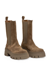 Boot in Suede Leather - Ennequadro | Lidia Shopping