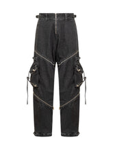 Zip Denim CArgo Pants - Men | Lidia Shopping