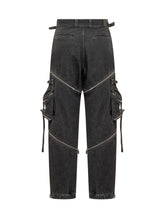 Zip Denim CArgo Pants - Men | Lidia Shopping