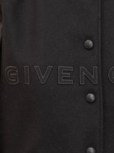 Givenchy Wool and Leather Short Bomber Jacket. - Givenchy | Lidia Shopping