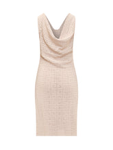 Draped Dress 4G in Jacquard - Givenchy | Lidia Shopping