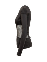 Draped Jersey and Lace Top 4G - Givenchy | Lidia Shopping