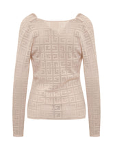 4G Draped Pullover in Jacquard - Givenchy | Lidia Shopping