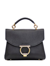 FERRAGAMO - Gancini Bag - Black - LIDIASHOPPING® - Official Website