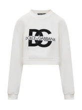 Felpa in Jersey con Ricamo DG - Dolce & Gabbana | Lidia Shopping