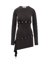 THE ATTICO - Abito Mini - Nero - LIDIASHOPPING® - Official Website