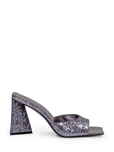 THE ATTICO - Mule Mini Devon - Argento | Lidia Shopping | Official Website