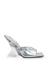 THE ATTICO - Mule Cheope - Argento - LIDIASHOPPING® - Official Website