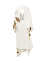 Asymmetrical Botanical Print Dress - Ferragamo | Lidia Shopping