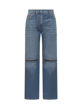 J.W. ANDERSON - Cut-Out Bootcut Jeans - Blue | Lidia Shopping ® | Official Website