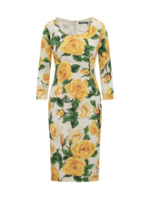 Abito Rose Gialle - Dolce & Gabbana | Lidia Shopping