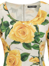 Abito Rose Gialle - Dolce & Gabbana | Lidia Shopping