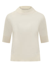 JIL SANDER - Maglia in Cashmere e Seta - Beige | Lidia Shopping | Official Website