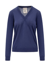 SEMICOUTURE - Maglia Nikita - Blu | Lidia Shopping | Official Website