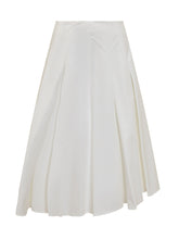 SEMICOUTURE - Gonna Charlotte - Bianco | Lidia Shopping | Official Website