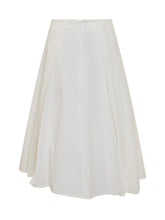 SEMICOUTURE - Gonna Charlotte - Bianco | Lidia Shopping | Official Website