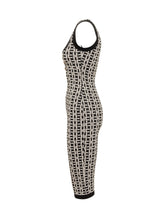 Viscose Jacquard Dress - Elisabetta Franchi | Lidia Shopping