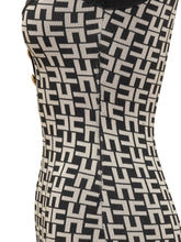 Viscose Jacquard Dress - Elisabetta Franchi | Lidia Shopping