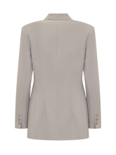 Crepe Blazer with Shawl Lapels - Elisabetta Franchi | Lidia Shopping
