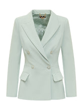 Crepe Blazer with Waist Cut - Elisabetta Franchi | Lidia Shopping