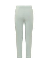 Stretch Crepe Straight Trousers with Patte - Elisabetta Franchi | Lidia Shopping