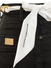 Wide Leg Jeans with Chain - Elisabetta Franchi | Lidia Shopping