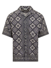 ETRO - Bowling Shirt - Blue | Lidia Shopping | Official Website
