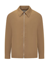 LANVIN - Blouson Tailored con Logo - Marrone - LIDIASHOPPING® - Official Website