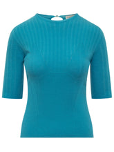 LANVIN - Top Maniche Corte - Blu - LIDIASHOPPING® - Official Website
