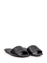 COURREGES - Sandalo in Pelle - Nero | Lidia Shopping | Official Website