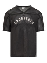 Baseball Mesh T-Shirt - Courreges | Lidia Shopping