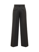 Sharp Wool Gabardine Pants - Jil Sander | Lidia Shopping