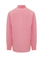 Linen Shirt with Logo - Men | Lidia Shopping
