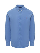 POLO RALPH LAUREN - Camicia con Logo - Blu | Lidia Shopping | Official Website