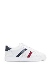 MONCLER - Monaco Sneaker - White - LIDIASHOPPING® - Official Website