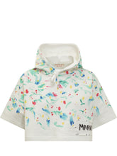 MARNI - Felpa Fiori - Bianco - LIDIASHOPPING® - Official Website